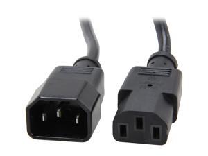 StarTech Model PXT1003 3 ft. Standard Computer Extension Power Cord -C14 to C13 StarTech Model PXT1003 3 ft. Standard Computer Extension Power Cord -C14 to C13