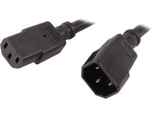 StarTech Model PXT1001410 10 ft. 14 AWG Computer Extension Power Cord StarTech Model PXT1001410 10 ft. 14 AWG Computer Extension Power Cord