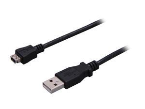 StarTech USBMUSBMF1 1 ft. Black USB A to USB mini Cable StarTech USBMUSBMF1 1 ft. Black USB A to USB mini Cable