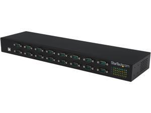 StarTech ICUSB23216F 16 Port Rackmount FTDI USB to Serial COM Adapter Hub - RS232 Multiplexer StarTech ICUSB23216F 16 Port Rackmount FTDI USB to Serial COM Adapter Hub - RS232 Multiplexer