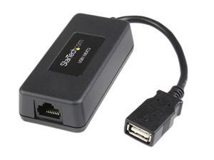   Ethernet on Startech Usb110ext2 1 Port Usb Over Cat5   Cat6 Ethernet Extender   Up