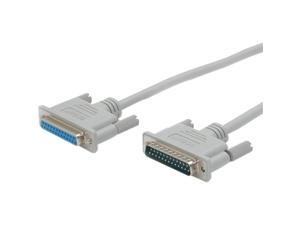StarTech.com 10 ft Straight Through Serial Parallel Cable - DB25 M/F StarTech.com 10 ft Straight Through Serial Parallel Cable - DB25 M/F