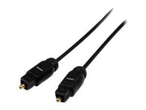 STARTECH.COM 15 FT THIN TOSLINK DIGITAL OPTICAL SPDIF AUDIO CABLE THINTOS15 STARTECH.COM 15 FT THIN TOSLINK DIGITAL OPTICAL SPDIF AUDIO CABLE THINTOS15