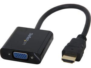 StarTech HD2VGAE2 HDMI to VGA Adapter Converter for Desktop PC / Laptop / Ultrabook - 1920 x 1080 StarTech HD2VGAE2 HDMI to VGA Adapter Converter for Desktop PC / Laptop / Ultrabook - 1920 x 1080