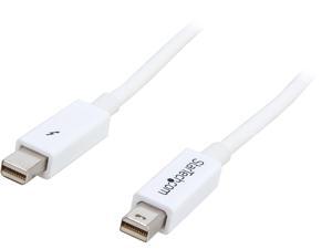 StarTech Model TBOLTMM1MW 3.3 ft. Thunderbolt Cable M-M StarTech Model TBOLTMM1MW 3.3 ft. Thunderbolt Cable M-M