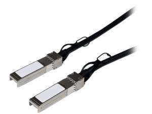 StarTech SFPCMM3M 3m Cat Twinaxial Black Cisco Compatible SFP+ 10-Gigabit Ethernet Twinax Direct Attach Cable StarTech SFPCMM3M 3m Cat Twinaxial Black Cisco Compatible SFP+ 10-Gigabit Ethernet Twinax Direct Attach Cable