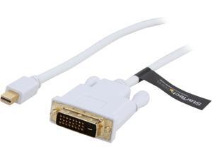 StarTech Model MDP2DVIMM6W 6 ft. Mini DisplayPort to DVI Adapter Converter Cable M-M StarTech Model MDP2DVIMM6W 6 ft. Mini DisplayPort to DVI Adapter Converter Cable M-M