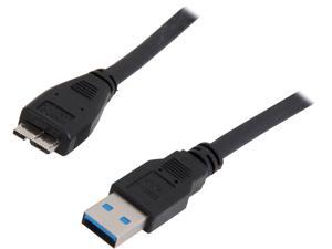 StarTech USB3AUB50CMB 1.6 ft Black SuperSpeed USB 3.0 Cable A to Micro B StarTech USB3AUB50CMB 1.6 ft Black SuperSpeed USB 3.0 Cable A to Micro B
