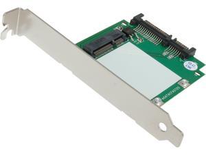 StarTech SAT32MSATPEX SATA to mSATA SSD Adapter w/ Full and Low Profile Brackets - SATA to Mini SATA Converter Card StarTech SAT32MSATPEX SATA to mSATA SSD Adapter w/ Full and Low Profile Brackets - SATA to Mini SATA Converter Card