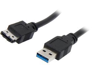 StarTech USB3S2ESATA3 3 ft. Adapter Cable - 3ft eSATA Hard Drive to USB 3.0 Adapter Cable - SATA 6 Gbps StarTech USB3S2ESATA3 3 ft. Adapter Cable - 3ft eSATA Hard Drive to USB 3.0 Adapter Cable - SATA 6 Gbps
