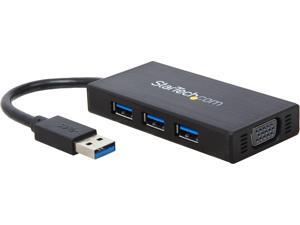 StarTech USB32VGAEH3 USB 3.0 to VGA External Multi Monitor Graphics Adapter with 3-Port USB Hub StarTech USB32VGAEH3 USB 3.0 to VGA External Multi Monitor Graphics Adapter with 3-Port USB Hub