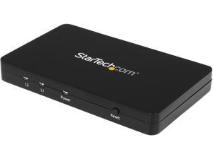 StarTech ST122HD4K 4K HDMI® 2-Port Video Splitter – 1x2 HDMI Splitter w/ Solid Aluminum Housing – 4K 30Hz StarTech ST122HD4K 4K HDMI® 2-Port Video Splitter – 1x2 HDMI Splitter w/ Solid Aluminum Housing – 4K 30Hz