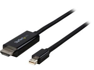 StarTech Model MDP2HDMM2MB 6 ft. Mini DisplayPort to HDMI converter cable - 4K M-M StarTech Model MDP2HDMM2MB 6 ft. Mini DisplayPort to HDMI converter cable - 4K M-M