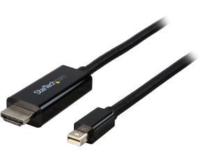 StarTech Model MDP2HDMM1MB 3 ft. Mini DisplayPort to HDMI converter cable - 4K M-M StarTech Model MDP2HDMM1MB 3 ft. Mini DisplayPort to HDMI converter cable - 4K M-M