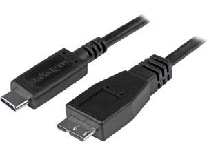 StarTech.com 1m (3ft) USB 3.1 USB-C to Micro-B Cable - USB Type-C to Micro-B USB 3.1 Gen 2 10Gbps Cable StarTech.com 1m (3ft) USB 3.1 USB-C to Micro-B Cable - USB Type-C to Micro-B USB 3.1 Gen 2 10Gbps Cable