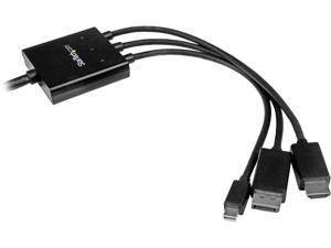 StarTech DPMDPHD2HD HDMI, DisplayPort or Mini DisplayPort to HDMI Converter Cable StarTech DPMDPHD2HD HDMI, DisplayPort or Mini DisplayPort to HDMI Converter Cable