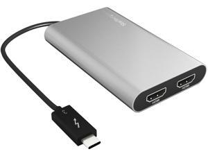 StarTech TB32HD2 Thunderbolt 3 to Dual HDMI Adapter - 4k 30Hz StarTech TB32HD2 Thunderbolt 3 to Dual HDMI Adapter - 4k 30Hz