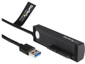 StarTech USB312SAT3 USB 3.1 (10 Gbps) Adapter Cable for 2.5" and 3.5" SATA Drives StarTech USB312SAT3 USB 3.1 (10 Gbps) Adapter Cable for 2.5" and 3.5" SATA Drives