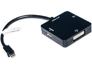 Cirago DPM2HDMDVIDP Mini DisplayPort to HDMI/DVI/DisplayPort Display Adapter Cirago DPM2HDMDVIDP Mini DisplayPort to HDMI/DVI/DisplayPort Display Adapter