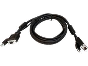 ConnectPRO 6 ft. 2IN1 VGA/USB M/M with USB A/B 2IN1 KVM Cable SPU-06 ConnectPRO 6 ft. 2IN1 VGA/USB M/M with USB A/B 2IN1 KVM Cable SPU-06