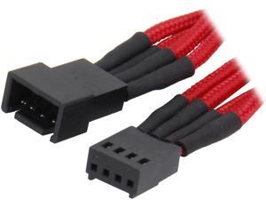 BitFenix BFA-MSC-4F30RK-RP 11.81" (30cm) PWM Fan Extension Cable M-F BitFenix BFA-MSC-4F30RK-RP 11.81" (30cm) PWM Fan Extension Cable M-F