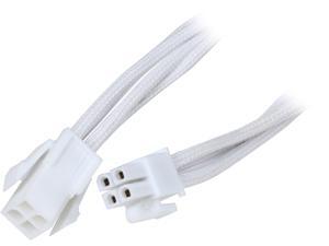 BitFenix BFA-MSC-4ATX45WW-RP 17.72" (45cm) Intel ATX-4 pin Extension Cable M-F BitFenix BFA-MSC-4ATX45WW-RP 17.72" (45cm) Intel ATX-4 pin Extension Cable M-F