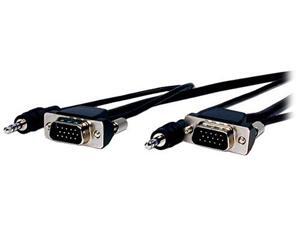 Comprehensive MVGA15P-P-15HR/A 15 ft. HR Pro Series Micro VGA HD15 plug to plug w/audio cable 15ft Comprehensive MVGA15P-P-15HR/A 15 ft. HR Pro Series Micro VGA HD15 plug to plug w/audio cable 15ft