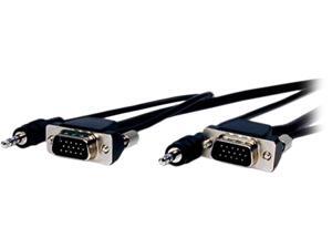 Comprehensive MVGA15P-P-25HR/A 25 ft. HR Pro Series Micro VGA HD15 plug to plug w/audio cable 25ft Comprehensive MVGA15P-P-25HR/A 25 ft. HR Pro Series Micro VGA HD15 plug to plug w/audio cable 25ft