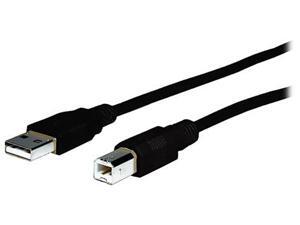 Comprehensive USB2-AB-3ST 3 ft. Black USB 2.0 Type A to Type B Cable Comprehensive USB2-AB-3ST 3 ft. Black USB 2.0 Type A to Type B Cable