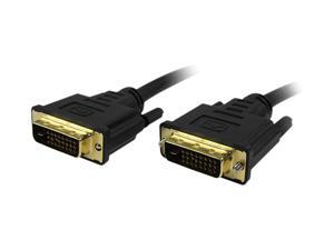 Comprehensive DVI-DVI-6ST Black 6 ft. Connector Type 1: DVI-D Male Connector Type 2: DVI-D Male M-M DVI-D Dual Link DVI Cable Comprehensive DVI-DVI-6ST Black 6 ft. Connector Type 1: DVI-D Male Connector Type 2: DVI-D Male M-M DVI-D Dual Link DVI Cable