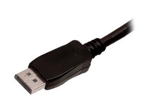 Comprehensive DISP-HD-6ST 6 ft. Black Connector Type 1: HDMI Male Connector Type 2: DisplayPort Latching Male Displayport to HDMI Cable M-M Comprehensive DISP-HD-6ST 6 ft. Black Connector Type 1: HDMI Male Connector Type 2: DisplayPort Latching Male Displayport to HDMI Cable M-M