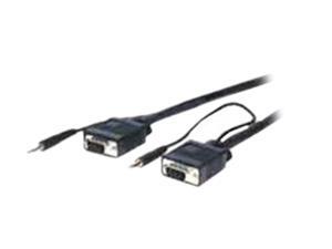 Comprehensive VGA15P-P-100HR/A 100 ft. HR Pro Series VGA w/Audio HD15 Pin Plug to Plug Cable 100ft Comprehensive VGA15P-P-100HR/A 100 ft. HR Pro Series VGA w/Audio HD15 Pin Plug to Plug Cable 100ft