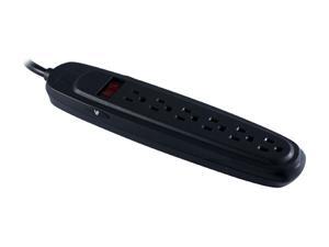 V7 SA0604B-8N6 4 ft. 6 Outlets 900 Joules Home/Office Surge Protector V7 SA0604B-8N6 4 ft. 6 Outlets 900 Joules Home/Office Surge Protector