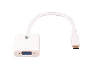 V7 CBLMHDCV-1N Video adapter - HDMI / VGA - 19 pin mini HDMI (M) - HD-15 (F) V7 CBLMHDCV-1N Video adapter - HDMI / VGA - 19 pin mini HDMI (M) - HD-15 (F)