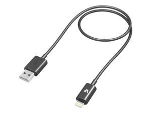 V7 CBL-LTUSB1M-BLK-2N Black Cable V7 CBL-LTUSB1M-BLK-2N Black Cable