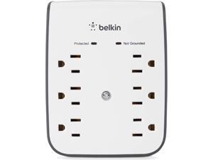 BELKIN BSV602tt Wall Mount 900 joule Surge Suppressor BELKIN BSV602tt Wall Mount 900 joule Surge Suppressor