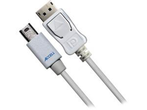 Accell Model B119B-007J 6.6 ft. Mini DisplayPort to DisplayPort Cable Accell Model B119B-007J 6.6 ft. Mini DisplayPort to DisplayPort Cable