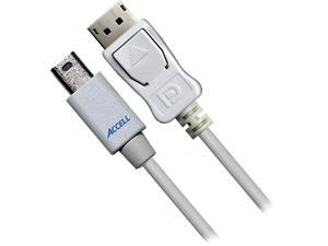 Model B143B-007J 6.6 ft. UltraAV Mini DisplayPort to DisplayPort 1.2 Cable Model B143B-007J 6.6 ft. UltraAV Mini DisplayPort to DisplayPort 1.2 Cable