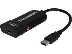 Diamond Multimedia BVU5500 UGA USB 3.0/2.0 to Ultra HD 4K 3840 x 2160 (DisplayLink DL-5500 Chipset) Display Port Diamond Multimedia BVU5500 UGA USB 3.0/2.0 to Ultra HD 4K 3840 x 2160 (DisplayLink DL-5500 Chipset) Display Port