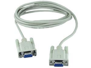 QVS Model CC2045-10N 10 ft. Null modem Cable F-F QVS Model CC2045-10N 10 ft. Null modem Cable F-F
