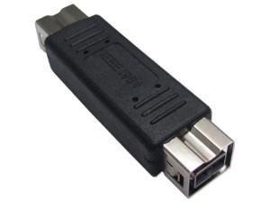 QVS IEEE1394b FireWire800/i.Link Bilingual 9Pin Female to Female Coupler QVS IEEE1394b FireWire800/i.Link Bilingual 9Pin Female to Female Coupler