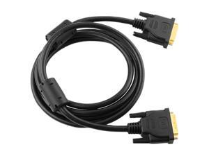 Insten 675672 Black 6 ft. DVI-D (24+1 pin) Male to DVI-D Dual Link (24+1 pin) Male Gold-plated DVI-D Digital / Digital Dual Link Cable 9.9Gbps 24+1 pin M / M Insten 675672 Black 6 ft. DVI-D (24+1 pin) Male to DVI-D Dual Link (24+1 pin) Male Gold-plated DVI-D Digital / Digital Dual Link Cable 9.9Gbps 24+1 pin M / M