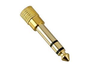 Insten 675744 1/4 Audio to 1/8 Audio M / F Adapter, Gold-Plated Insten 675744 1/4 Audio to 1/8 Audio M / F Adapter, Gold-Plated