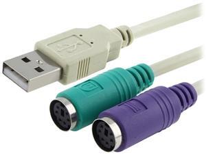 Insten 1044560 2X USB to Dual PS/2 Adapter Insten 1044560 2X USB to Dual PS/2 Adapter