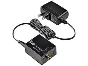 Insten 1668067 1X Digital Optical Coaxial Toslink to Analog RCA Audio Converter Insten 1668067 1X Digital Optical Coaxial Toslink to Analog RCA Audio Converter