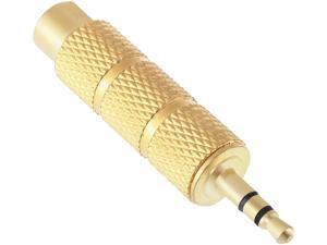 Insten '1994582 Gold 6.3mm to 3.5mm Audio Adapter Insten '1994582 Gold 6.3mm to 3.5mm Audio Adapter