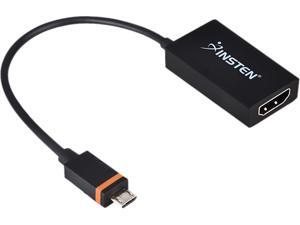 Insten 2082598 Micro USB SlimPort (MyDP) to HDMI Video out HDTV Adapter for LG G4 G3 G2 G Flex Pro 2 Optimus / Amazon Fire HD 2014 Insten 2082598 Micro USB SlimPort (MyDP) to HDMI Video out HDTV Adapter for LG G4 G3 G2 G Flex Pro 2 Optimus / Amazon Fire HD 2014