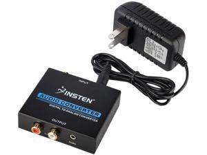 Insten 2097024 Optical Coaxial Toslink Digital to Analog Audio Converter Adapter RCA L / R 3.5mm Insten 2097024 Optical Coaxial Toslink Digital to Analog Audio Converter Adapter RCA L / R 3.5mm