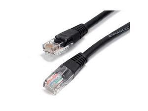 StarTech.com 100 ft Cat 6 Black Molded RJ45 UTP Gigabit Cat6 Patch Cable - 100ft Patch Cord StarTech.com 100 ft Cat 6 Black Molded RJ45 UTP Gigabit Cat6 Patch Cable - 100ft Patch Cord
