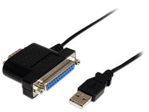 StarTech Model ICUSB2321284 3 ft. 3 ft 1s1p USB to Serial Parallel Port Adapter Cable StarTech Model ICUSB2321284 3 ft. 3 ft 1s1p USB to Serial Parallel Port Adapter Cable